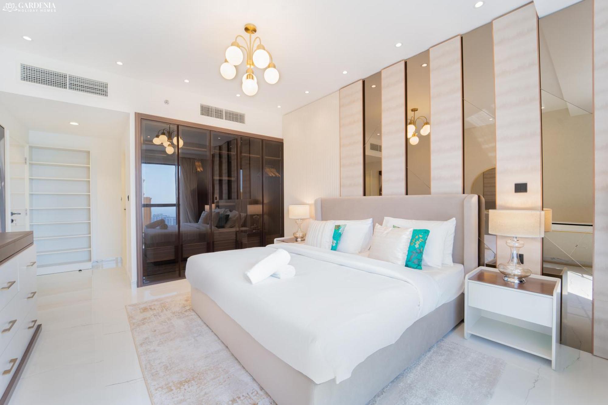Jbr Amwaj 4 , Upgraded Sea And Ain Dubai Views, 2M Walk To Beach By Gardenia Suitse エクステリア 写真