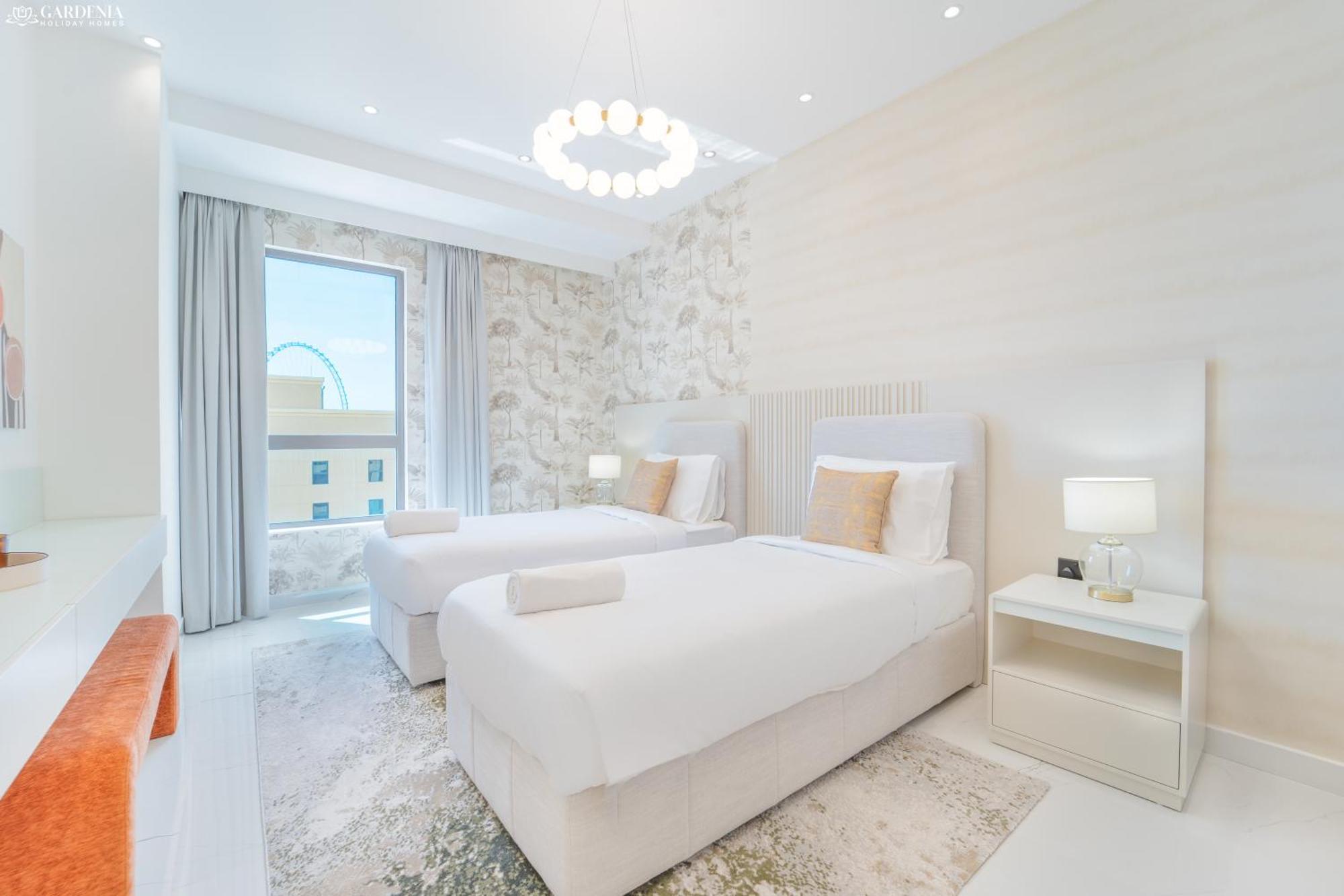Jbr Amwaj 4 , Upgraded Sea And Ain Dubai Views, 2M Walk To Beach By Gardenia Suitse エクステリア 写真