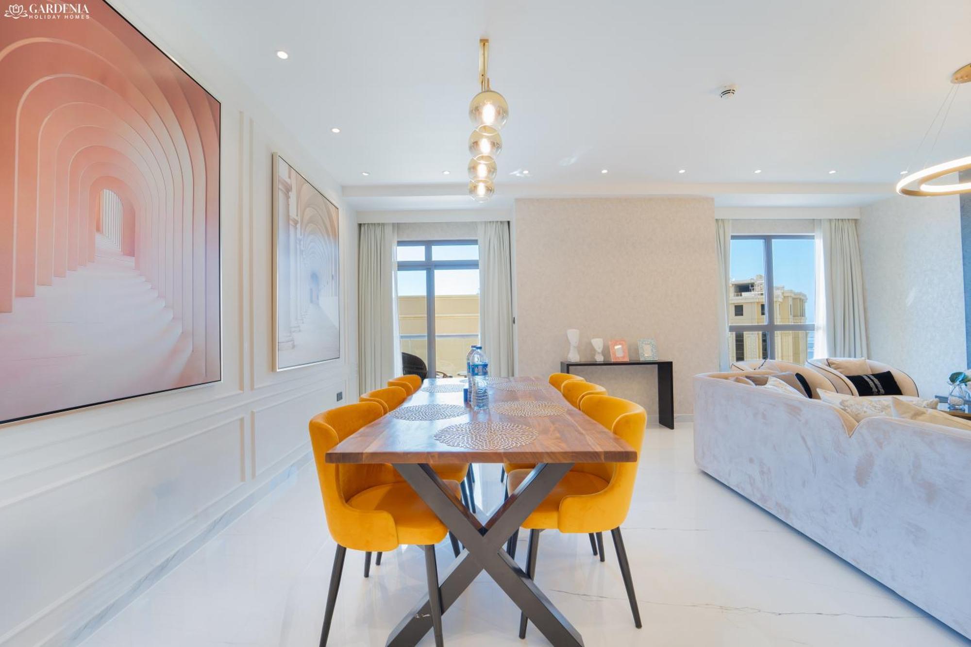 Jbr Amwaj 4 , Upgraded Sea And Ain Dubai Views, 2M Walk To Beach By Gardenia Suitse エクステリア 写真