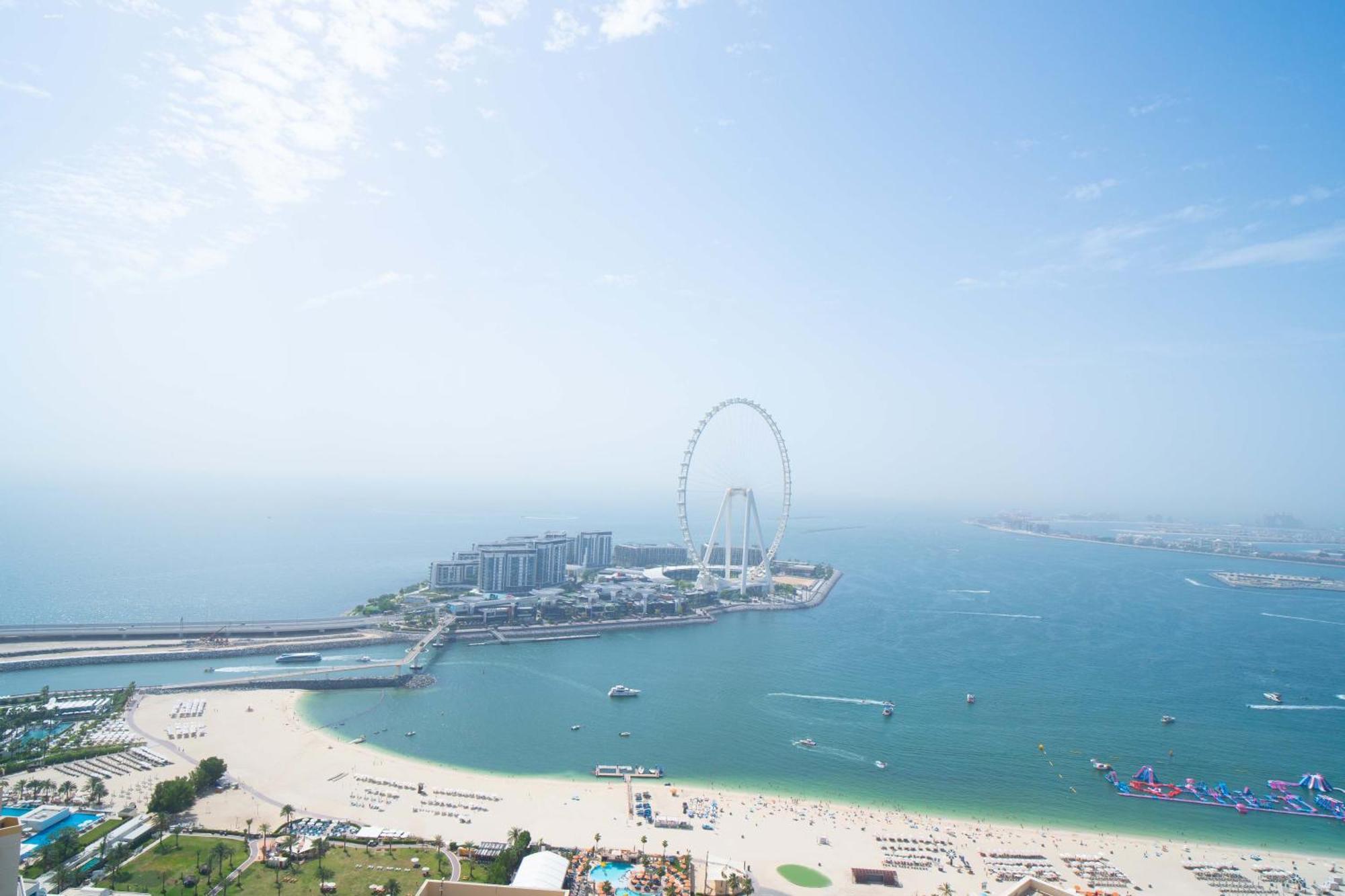 Jbr Amwaj 4 , Upgraded Sea And Ain Dubai Views, 2M Walk To Beach By Gardenia Suitse エクステリア 写真