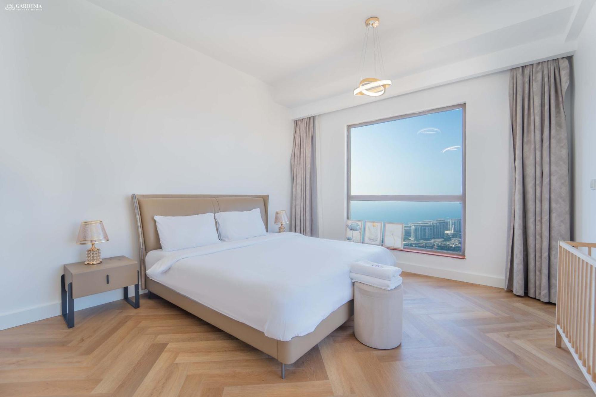 Jbr Amwaj 4 , Upgraded Sea And Ain Dubai Views, 2M Walk To Beach By Gardenia Suitse エクステリア 写真