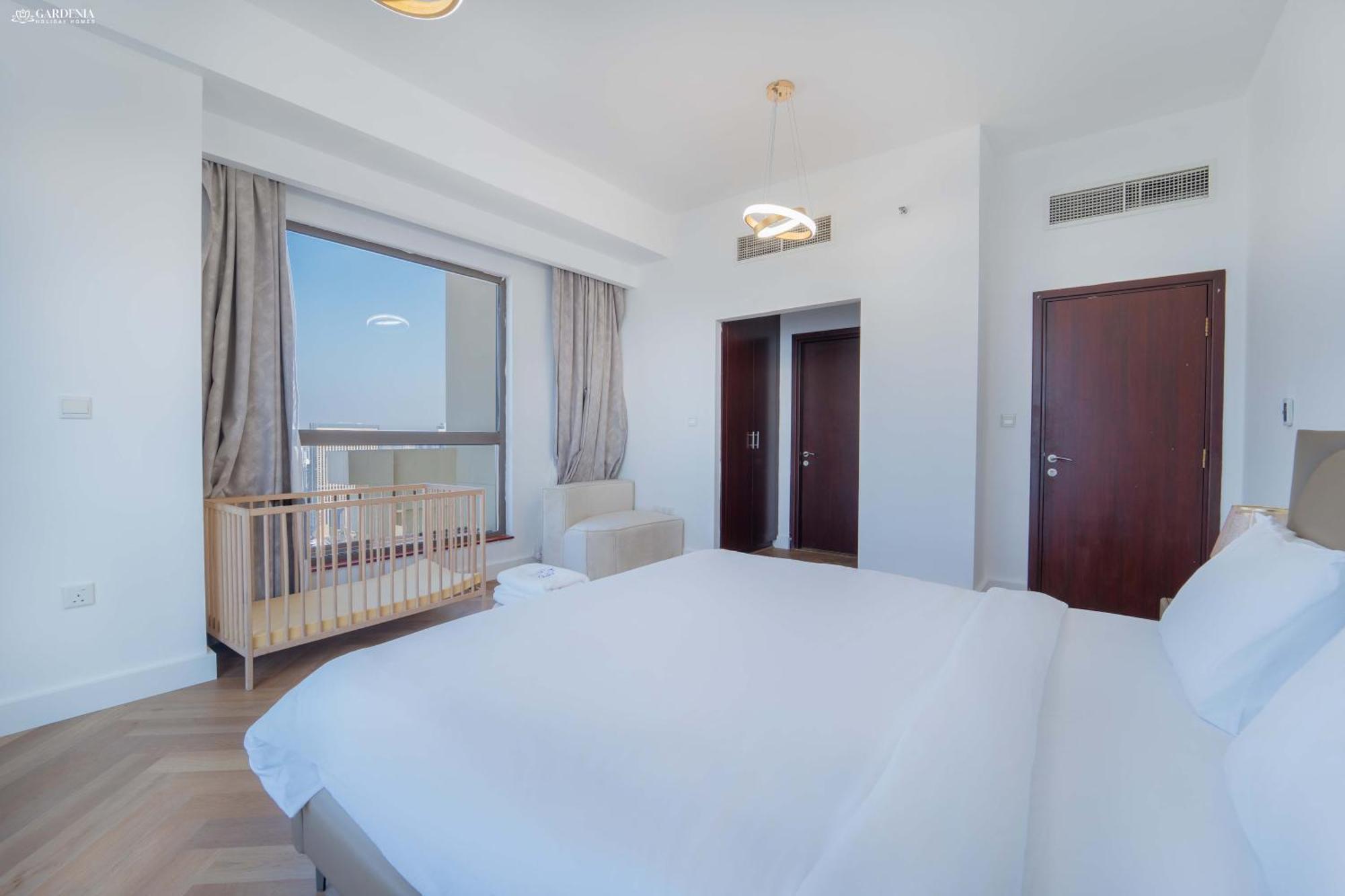 Jbr Amwaj 4 , Upgraded Sea And Ain Dubai Views, 2M Walk To Beach By Gardenia Suitse エクステリア 写真